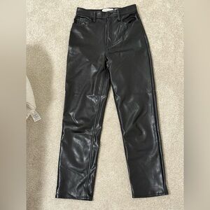 Abercrombie & Fitch Vegan Leather Pants